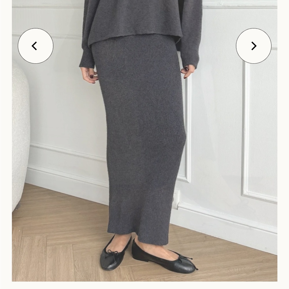 Charli London grey skirt